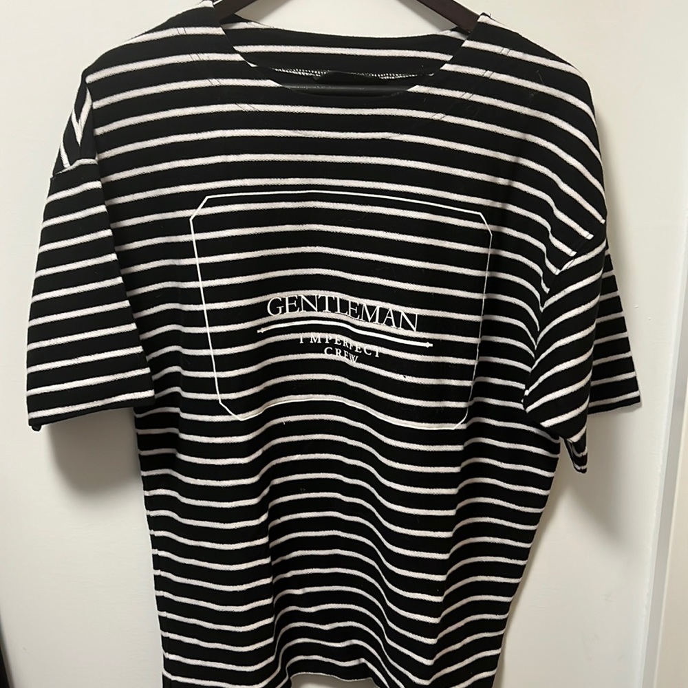 initial t-shirt. large.